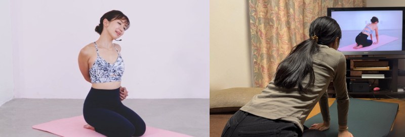 肩こり改善ヨガ